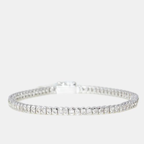 K White Gold 3.15 ct Diamond Bracelet - The Diamond Edit - Modalova