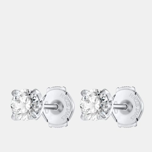 K White Gold Classic 1.20 cts Lab Grown Diamond Stud Earrings - The Diamond Edit - Modalova