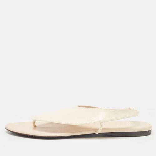 Leather Slingback Sandals Size 37 - The Row - Modalova