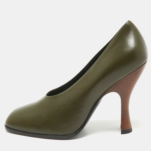 The Row Army Green Leather Jade Pumps Size 36 - The Row - Modalova