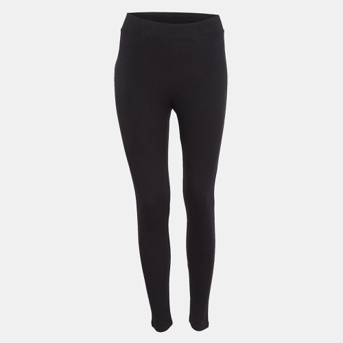 Theory Black Knit Slim Fit Leggings S - Theory - Modalova