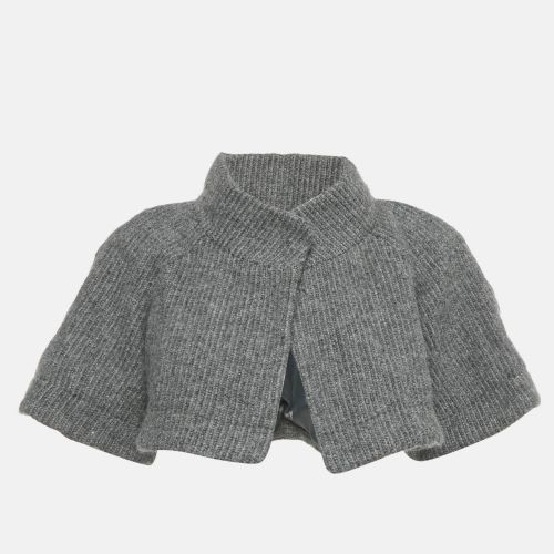 Theory Grey Wool Rib Kit Capelet S - Theory - Modalova