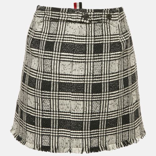 Tweed Raw Edge Mini Skirt L - Thom Browne - Modalova