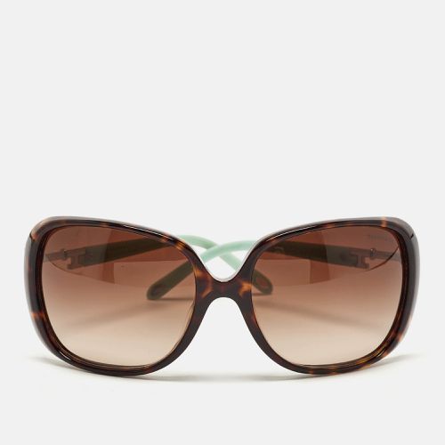 Tiffany & Co. Brown/Blue Gradient TF 4055 Heart Key Crystals Oversized Sunglasses - Tiffany & Co. - Modalova