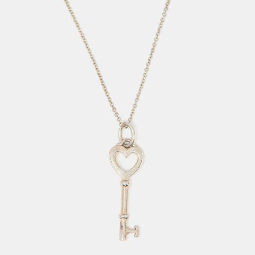 Tiffany & Co. Heart Key Sterling Silver Necklace - Tiffany & Co. - Modalova