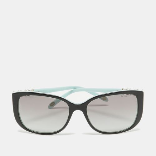 Tiffany & Co. Black Gradient TF 4090-B Crystal Embellished Square Sunglasses - Tiffany & Co. - Modalova