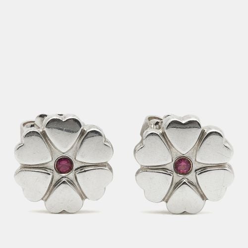 Tiffany & Co. Paloma Picasso Pink Sapphire Sterling Silver Earrings - Tiffany & Co. - Modalova