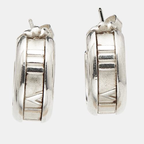 Tiffany & Co. Atlas Sterling Silver Hoop Earrings - Tiffany & Co. - Modalova