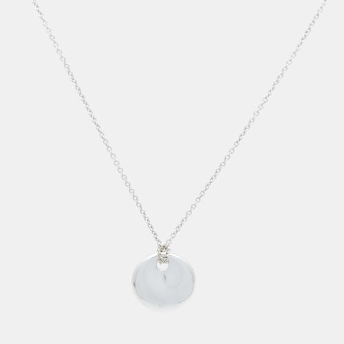 Tiffany & Co. Elsa Peretti Round Disc Sterling Silver Pendant Necklace - Tiffany & Co. - Modalova