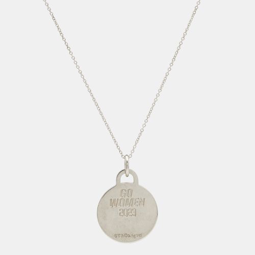 Tiffany & Co.'Go Women 2023' Sterling Silver Pendant Necklace - Tiffany & Co. - Modalova