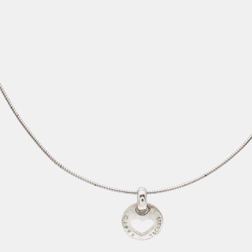 Tiffany & Co. Round Heart Oval Link Sterling Silver Necklace - Tiffany & Co. - Modalova