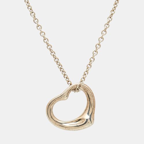 Tiffany & Co. Elsa Peretti Open Heart Sterling Silver Necklace - Tiffany & Co. - Modalova