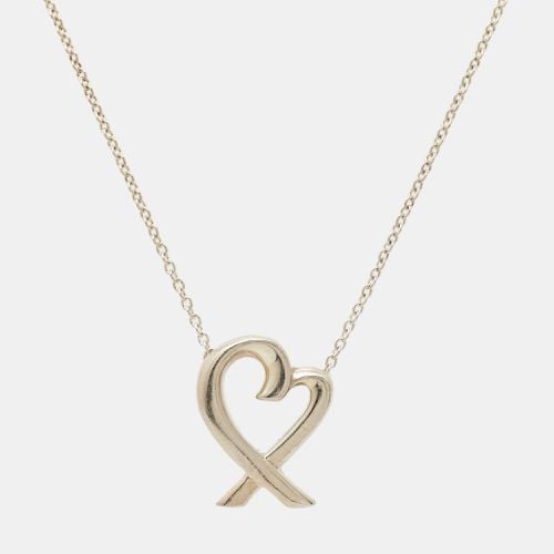 Tiffany & Co. Paloma Picasso Loving Hearts Sterling Silver Necklace - Tiffany & Co. - Modalova