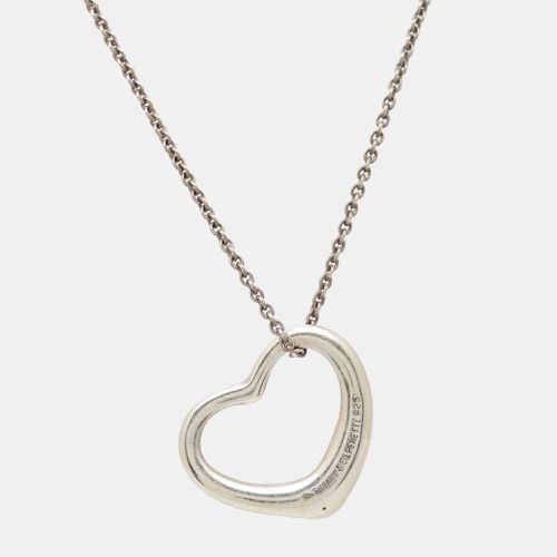 Tiffany & Co. Elsa Peretti Open Heart Sterling Silver Necklace - Tiffany & Co. - Modalova