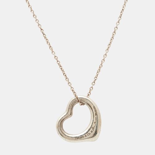 Tiffany & Co. Elsa Peretti Open Heart Sterling Silver Necklace - Tiffany & Co. - Modalova