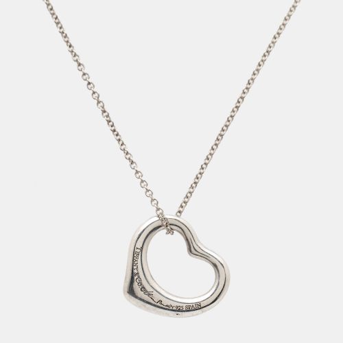 Tiffany & Co. Elsa Peretti Open Heart Sterling Silver Necklace - Tiffany & Co. - Modalova