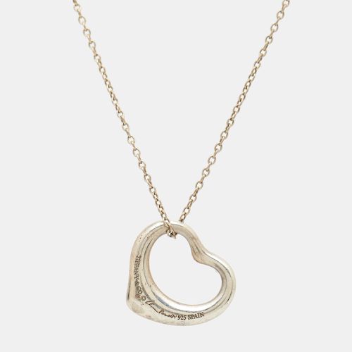 Tiffany & Co. Elsa Peretti Open Heart Sterling Silver Necklace - Tiffany & Co. - Modalova