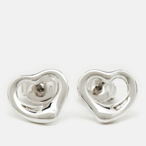 Tiffany & Co. Elsa Peretti Open Heart Sterling Silver Earrings - Tiffany & Co. - Modalova