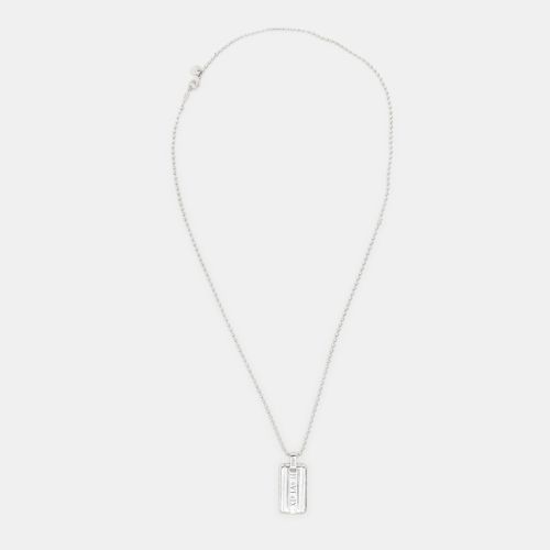 Tiffany & Co. Silver Atlas Tag Pendant Necklace - Tiffany & Co. - Modalova