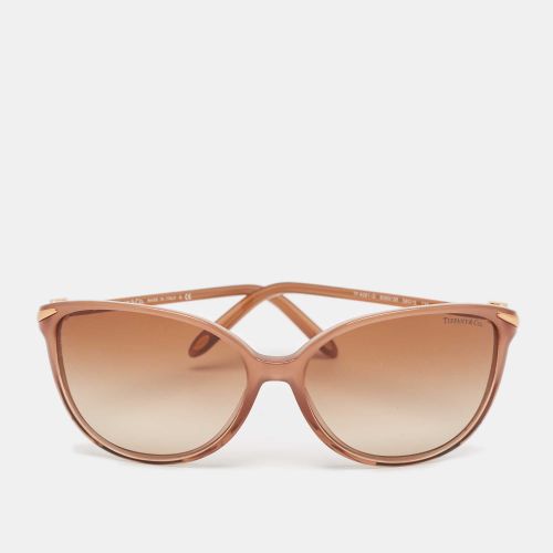 Tiffany & Co. Brown Gradient TF4061-G Crystals Cat Eye Sunglasses - Tiffany & Co. - Modalova