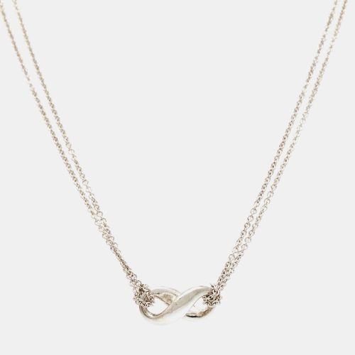 Tiffany & Co. Infinity Double Strand Sterling Silver Necklace - Tiffany & Co. - Modalova