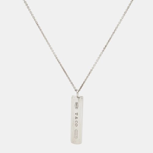 Tiffany & Co. 1837 Sterling Silver Bar Pendant Necklace - Tiffany & Co. - Modalova