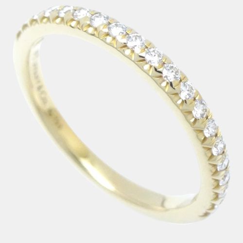 K Gold and Diamond Half Eternity Band Ring EU 49 - Tiffany & Co. - Modalova