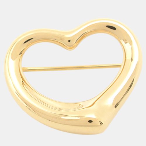 Tiffany & Co. 18K Yellow Gold Open Heart Brooch - Tiffany & Co. - Modalova