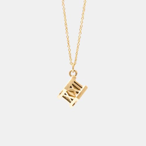 K Gold Atlas Cube Pendant Necklace - Tiffany & Co. - Modalova