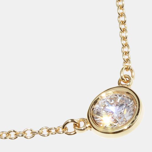 K Gold and Diamond Elsa Peretti Pendant Necklace - Tiffany & Co. - Modalova