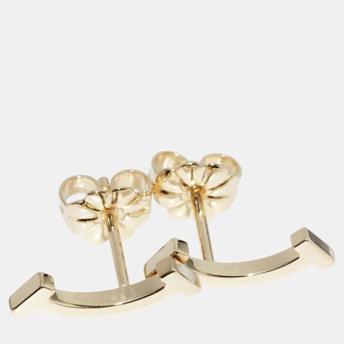 K Gold T Smile Earrings - Tiffany & Co. - Modalova