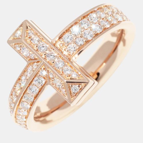 K Rose and Diamond T One Band Ring EU 52 - Tiffany & Co. - Modalova