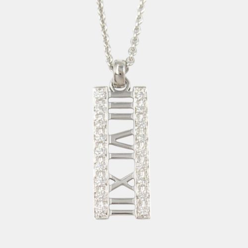 Tiffany & Co Atlas Bar Diamond Necklace 18K Gold - Tiffany & Co. - Modalova