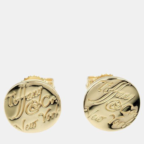 Tiffany & Co. 18K Yellow Gold Notes Round Earrings - Tiffany & Co. - Modalova