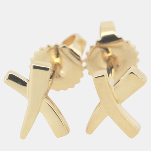 Tiffany & Co. 18K Yellow Gold Kiss Stud Earrings - Tiffany & Co. - Modalova