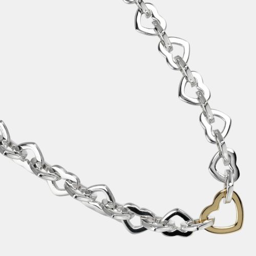 Tiffany & Co Heart Link Necklace 925 18K Gold - Tiffany & Co. - Modalova