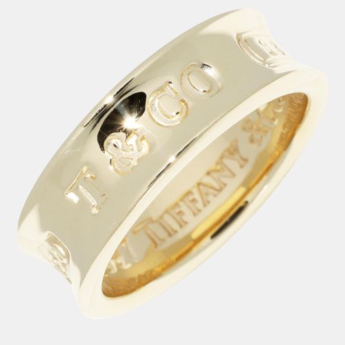 Tiffany & Co 18K Yellow Gold 1837 Ring Size 9.5 - Tiffany & Co. - Modalova