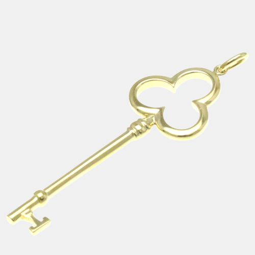 K Gold Key Pendant Charm - Tiffany & Co. - Modalova