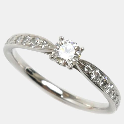 Tiffany & Co Pt950 Platinum Diamond Ring Metal - Tiffany & Co. - Modalova