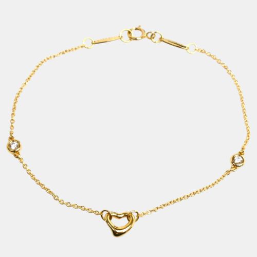 K Rose Diamond Open Heart Bracelet - Tiffany & Co. - Modalova