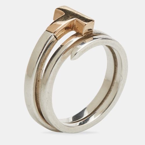 Tiffany & Co. T Square 18K Rose Gold Sterling Silver Wrap Ring 50 - Tiffany & Co. - Modalova