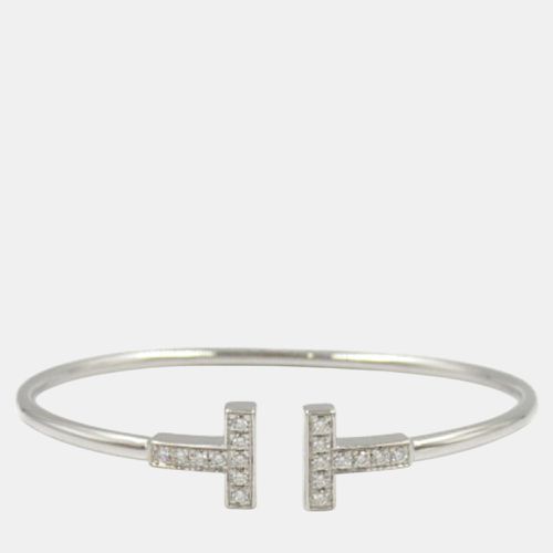 T Wire Diamond Bracelet 18k Gold Clear Metal - Tiffany & Co. - Modalova