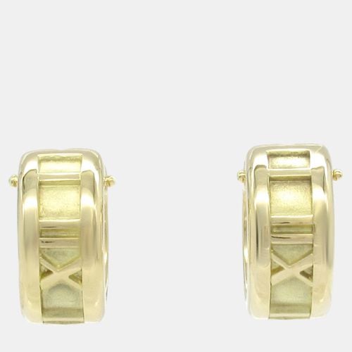 Atlas Hoop Earrings 18k Gold Gold Metal - Tiffany & Co. - Modalova