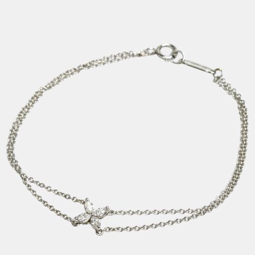 Tiffany & Co. Platinum Diamond Victoria Bracelet Silver Metal - Tiffany & Co. - Modalova