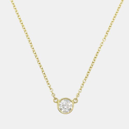 Diamond Necklace 18k Gold Clear Metal - Tiffany & Co. - Modalova