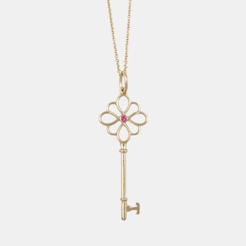 Knot Key Sapphire Necklace 18k Gold Metal - Tiffany & Co. - Modalova