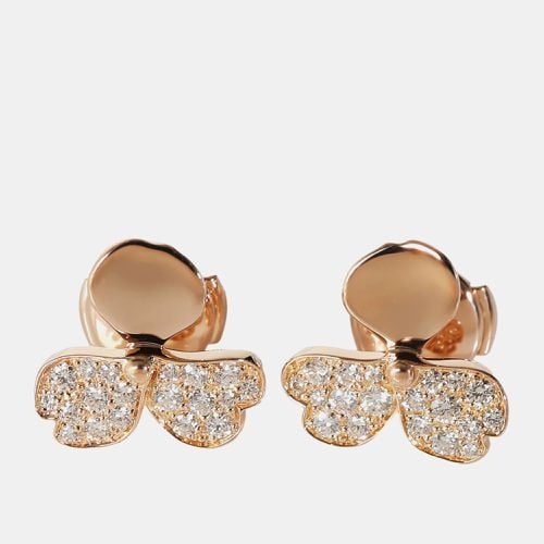 Tiffany & Co. 18k Rose Gold 0.3 CTW Paper Flowers Earrings - Tiffany & Co. - Modalova