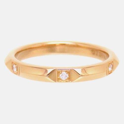 Tiffany & Co. 18K Rose Gold and Diamond True Band Ring EU 52.5 - Tiffany & Co. - Modalova