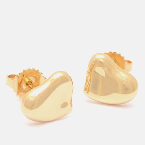 Tiffany Full Heart Stud Earrings Yellow Gold Gold Metal - Tiffany & Co. - Modalova