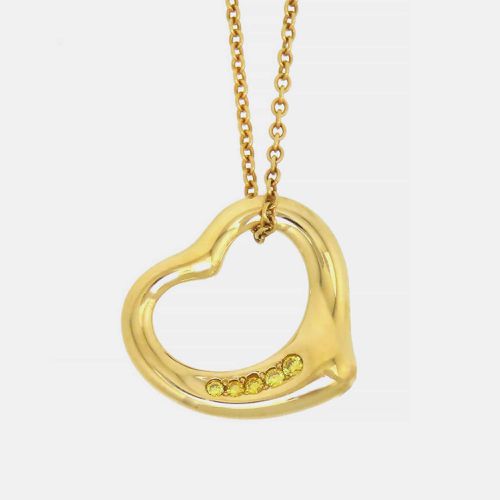 Tiffany Necklace 18K Yg Yellow Diamond Gold Metal - Tiffany & Co. - Modalova